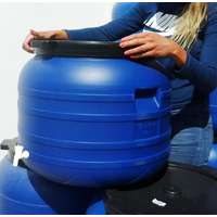 STERK PLAST SRL Műanyag hordó 100 L-es ballon 42 cm-es csavaros tetővel, csappal.