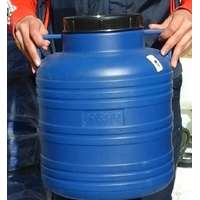 STERK PLAST SRL Műanyag hordó 20 l-es (kék) füles ballon csavaros tetővel