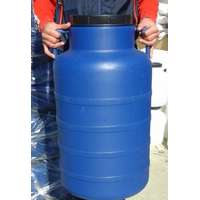 STERK PLAST SRL Műanyag hordó 60 l-es kék ballon kék szín csavaros tetővel