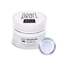 Pearl Nails Builder Clear Gel 2.0-Magas fényű, színtelen építő zselé 5g