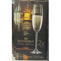 Bohemia 2FOR2 BOHEMIA FTE pezsgős pohár 23cl, 2db