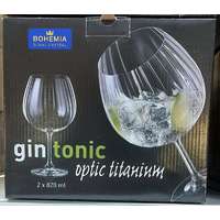 Bohemia Bohemia Gin Tonic pohár, bordázott, 2x820ml
