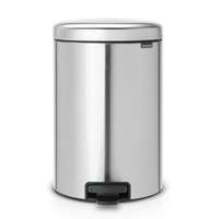 Brabantia Brabantia Pedal Bin Newicon Matt Steel FPP, 20 liter, ped.szemetes, ujjlenyom.mentes 111907, 180192