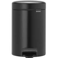 Brabantia Brabantia PEDAL BIN NEWICON ped.szemetes .3L MATT BLACK, 113321