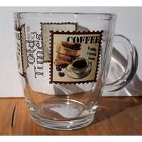 Cerve Cerve Old Times Coffee bögre, vastag üveg, stamp, 38 cl, 165175
