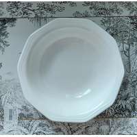 CHURCHILL CHURCHILL ARTIC WHITE kerámia mély tányér fehér kb.21-22cm, új méret, 407149MT