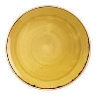 CHURCHILL Churchill Stonecast MUSTARD kerámia lapos tányér, 28,8 cm, 1 db, SMSSEV111