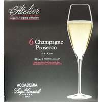LUIGI BORMIOLI Luigi Bormioli Atelier Champagne Prosecco pezsgős pohár, 27 cl, 6 db, 198089