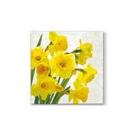 PAW Decor P.W.SDL280000 Yellow Daffodils papírszalvéta 33x33cm,20db-os