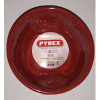 PYREX Pyrex Curves Red souffle (szuflé) tálka, kerámia, 9X4,5 cm, 203238