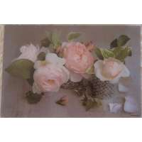 R2S R2S műanyag reggeliző alátét Composition des roses, 45X30 cm, ART R0550CDE