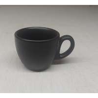 RAK RAK Karbon porcelán csésze, fekete, 8 cl, KR116CU08