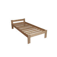 Proda Sallim fenyő ágykeret ágyráccsal 90x200 cm