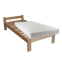 Sallim 90x200 cm fenyő ágykeret, MoonLight matraccal N