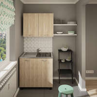 Proda Elba alsó-felső konyhaszekrény szett 80 cm Sonoma színben N