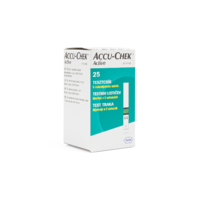 Roche Magyarország Kft. Accu-Chek Active vércukorszintmérő tesztcsík - 25 db - 1 doboz
