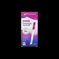Elysium Elysium gyors kimutatású terhességi tesztcsík - hCG 20 mIU/ml - 2 db - 1 doboz