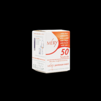 Méry Méry vércukorszintmérő tesztcsík - 50 db - 1 doboz