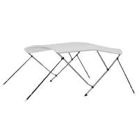 vidaXL vidaXL fehér háromágú bimini tető 183 x 180 x 137 cm