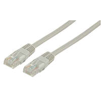 SOLLEYSEC Kábel, UTP, Cat5e, szerelt - 3 m hosszú - RJ-45 csatlakozóval - Szürke