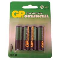 GP Elem, ceruza, 1,5 V cink-klorid, GREENCELL , (R6, AA), kifolyásvédett,
