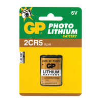 GP Elem, 6 V lithium , GP PHOTO, fényképezőgép-elem, (2CR5-C1 GP)