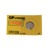 GP Gombelem, 3 V litium, 36 mAh GP, (távirányító, játék, öngyújtó, fotógép) (CR1220-C5) .