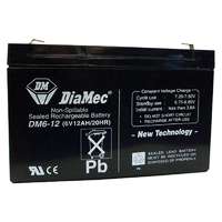 DIAMEC AGM akkumulátor, 6 V, 12 Ah, zárt, gondozásmentes