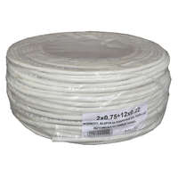 HONNOR SECURITY Kábel, 2+12 eres biztonságtechnikai kábel, 2x0,75 mm2 és 12x0,22 mm2