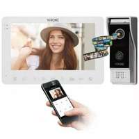 ORNO ORNO Video kaputelefon készlet, LCD 7" "VIFAR WiFi + okostelefon applikációval, kézibeszélő nélküli, kapu vezérlés, fehér