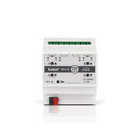 SATEL Redőnyvezérlő KNX, 2-csatornás, 24 V/6A. Különféle típusú árnyékolások kezelése (redőny, napellenző)