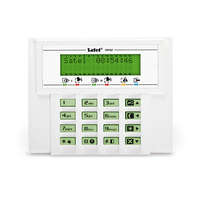 SATEL LCD kezelő VERSA riasztóközpontokhoz, könnyen olvasható kijelző, zöld