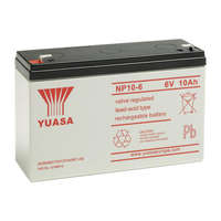YUASA AGM akkumulátor, 6 V, 10 Ah, zárt, gondozásmentes