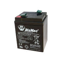 DIAMEC AGM akkumulátor, 6 V, 4,5 Ah, zárt, gondozásmentes
