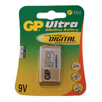 GP Elem, 9 V, GP ULTRA, alkáli, vezeték nélküli érzékelő és riasztó központhoz (6LF22 GP1604AU-C1).