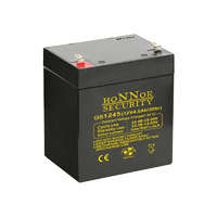 HONNOR SECURITY AGM akkumulátor, 12 V, 4,5 Ah, zárt, gondozásmentes