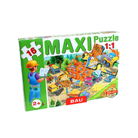 Magyar Gyártó Maxi puzzle Építkezés - D-Toys