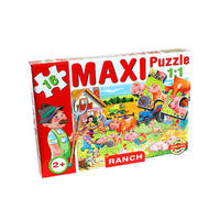 Magyar Gyártó Maxi puzzle Háziállatokkal - D-Toys