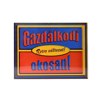 Magyar Gyártó Retro Gazdálkodj okosan! társasjáték