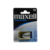 Maxell Maxell: Alkáli 9V-os elem 6LR61 1db bliszteres csomagolásban
