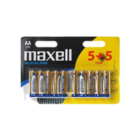 Maxell Maxell: Alkáli ceruzaelem 1.5V AA LR6 5+5db bliszteres csomagolásban
