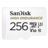 SanDisk Sandisk microSDXC high endurance 256 GB memóriakártya 100 mb/s c10 u3 v30 SDSQQNR-256G-GN6IA micro SD XC (183568)