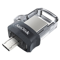 SanDisk SanDisk Dual Drive m3.0 32 GB USB micro USB pendrive mobil memória 150 MB/s (SDDD3-032G-G46) (173384)