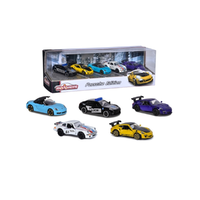 Simba Toys Majorette: Porsche Edition fém kisautók 5db-os szett 1/64 - Simba Toys