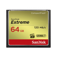 SanDisk Sandisk cf extreme 64 GB memóriakártya 120mb/s 85mb/s SDCFXSB-064G-G46 (124094)