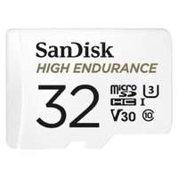SanDisk Sandisk microSDHC high endurance 32 GB memóriakártya 100 mb/s c10 u3 v30 micro SD HC (183565)