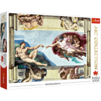 Trefl Michelangelo Ádám teremtése 1000db-os puzzle - Trefl