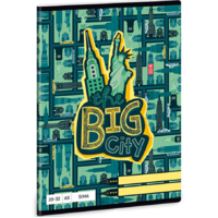 Ars Una The Big City sima füzet A/5 20-32