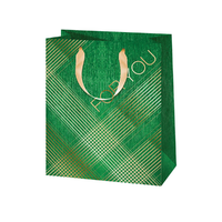Cardex Zöld, For You felirattal közepes méretű prémium ajándéktáska 18x10x23cm