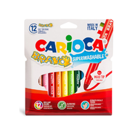 Carioca Színes maxi filctoll 12 db-os - Carioca